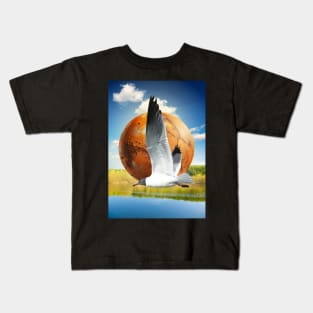 The power animal - seagull Kids T-Shirt